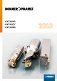 1 DORMERPRAMET KATALOG КАТАЛОГ KATALÓG Каталог PRAMET 2019 Режущий инструмент Резцы с твердосплавными пластинами по металлу для точения и растачивания Концевые и насадные фрезы Сверла с СМП Расточные головки Стр. 