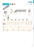 281 PRAMET SVXC(RL)-E INT Ě H T I T116-T120, T145 1 i 1 ' Tj H iP 'í f= ISO d D min f h '1 '2 a a° В й tl E10H-SVXCR/L 07 10 12,5 7 9 100 22,0 3 -10 Каталог PRAMET 2019 Режущий инструмент Резцы с твердосплавными пластинами по металлу для точения и растачивания Концевые и насадные фрезы Сверла с СМП Расточные головки Стр. T275