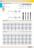 72 Steel STEEL Machine taps for ISO metric threads P <800 M K N S H DIN 371 DIN 376 DIN 2184-1 DIN 371 Tool material Tolerance on 0 Surface Type For Каталог GUHRING 2016 Режущий инструмент для обработки наружной и внутренней резьбы Машинные и ручные метчики Твердосплавные резьбовые фрезы Круглые плашки Инструментальная оснастка Стр. 60