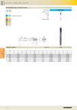 640 Special-, super- and Ti-alloys SPECIAL-, SUPER- AND TI-ALLOYS Oil feed fluteless taps f ISO metric threads P M K N > 7 S H Cutting data page 599 Каталог GUHRING 2016 Режущий инструмент для обработки наружной и внутренней резьбы Машинные и ручные метчики Твердосплавные резьбовые фрезы Круглые плашки Инструментальная оснастка Стр. 628