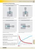 811 GENERAL INFORMATION THREAD FORMING Lubrication for thread forming For tool design four different cases should be differentiated between Vertical Каталог GUHRING 2016 Режущий инструмент для обработки наружной и внутренней резьбы Машинные и ручные метчики Твердосплавные резьбовые фрезы Круглые плашки Инструментальная оснастка Стр. 799