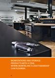 36 WORKSTATIONS AND STORAGE PRODUCTS WITH A STAR WHERE MONTBLANC'S CRAFTSMANSHIP CAN FLOURISH 36 M \ Каталог HOFFMANN GROUP 2016 Производственная мебель для работы хранения и транспортировки в условиях промышленных предприятий и сервисных мастерских Вер. 47 ENG Стр. 36