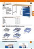 189 Hoffmann Group 47 i&Eaniit' KOMBI workbench, body width 600 mm - “j 100 kg 1000 kg 90% i lasol i I I fl 0 I ‘50 II Strong steel channel support D Каталог HOFFMANN GROUP 2016 Производственная мебель для работы хранения и транспортировки в условиях промышленных предприятий и сервисных мастерских Вер. 47 ENG Стр. 189