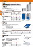 204 Hoffmann Group 47 <1 0 Auarant KOMBI workbench individual parts, body width 430 mm Drawer unit casing 430 mm wide b“i Sheet metal casing with dra Каталог HOFFMANN GROUP 2016 Производственная мебель для работы хранения и транспортировки в условиях промышленных предприятий и сервисных мастерских Вер. 47 ENG Стр. 204