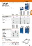 205 Hoffmann Group 47 Drawer unit casing 430 mm wide complete with drawers or cupboard 100 kg 90% ‘nT nli Cabinet as described under No 933720 Drawer Каталог HOFFMANN GROUP 2016 Производственная мебель для работы хранения и транспортировки в условиях промышленных предприятий и сервисных мастерских Вер. 47 ENG Стр. 205