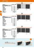 222 Hoffmann Group 47 900 kg Worktop length 8E&3 2000 Workbench with 3 drawers and 1 swing door (689 31) Height mm 850 Worktop length mm 2000 Worktop Каталог HOFFMANN GROUP 2016 Производственная мебель для работы хранения и транспортировки в условиях промышленных предприятий и сервисных мастерских Вер. 47 ENG Стр. 222