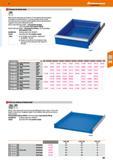 267 Hoffmann Group 47 Q Drawers of sheet steel 100% n Made of sheet metal, base with holes at 17 mm intervals, all-round slotted side walls on the in Каталог HOFFMANN GROUP 2016 Производственная мебель для работы хранения и транспортировки в условиях промышленных предприятий и сервисных мастерских Вер. 47 ENG Стр. 267