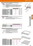 269 Hoffmann Group 47 HE Intermediate bridging rail/end bridging rail /cover rail of sheet steel Colour: Light grey RAL 7035 powder-coated Applicatio Каталог HOFFMANN GROUP 2016 Производственная мебель для работы хранения и транспортировки в условиях промышленных предприятий и сервисных мастерских Вер. 47 ENG Стр. 269
