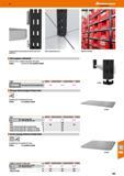 493 Hoffmann Group Well-arranged storage area Rack support, individual 40x40x2 mm, complete with plastic base plate Colour: Jet black RAL 9005 powder Каталог HOFFMANN GROUP 2016 Производственная мебель для работы хранения и транспортировки в условиях промышленных предприятий и сервисных мастерских Вер. 47 ENG Стр. 493