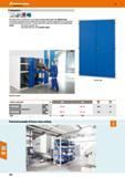 522 Hoffmann Group 47 Swing doors The swing doors are reinforced on the inside, lockable by slide handle with cylinder locks Can easily be upgraded t Каталог HOFFMANN GROUP 2016 Производственная мебель для работы хранения и транспортировки в условиях промышленных предприятий и сервисных мастерских Вер. 47 ENG Стр. 522