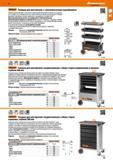 53 48 Hoffmann Group /эвагапг Тележки для мастерской, с телескопическим подъёмником Тележка для мастерской с телескопическим подъёмником имеет прочн Каталог HOFFMANN GROUP 2017 Мебель производственная Промышленные системы хранения Рабочие места Верстаки Автоматизированные шкафы Складское оборудование Стр. 53