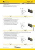 1645 HexaCut 60° Чугун Рекомендации Kennametal по выбору картриджей Черновая обработка Для глубины резания <8 мм и достижения шероховатости поверхности Ra Мастер-каталог KENNAMETAL 2013 Металлорежущий инструмент Точение Обработка отверстий Фрезерование Стр. O109