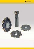 1394 Иллюстрация инструментов для фрезерования заготовок из металла на станках Двусторонние и трехсторонние фрезы с режущими сменными пластинами Фото из каталога Каталог KENNAMETAL 2018 Режущий инструмент для обработки отверстий в металлах и сплавах Быстрорежущие метчики и раскатники Сборные фрезы с СРП и твердосплавные Стр.
