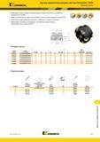 1595 Kennametal Круглые керамические режущие пластины Kennametal KCRA Насадные фрезы Рекомендуются для торцевого фрезерования и обработки уступов в деталя Каталог KENNAMETAL 2018 Режущий инструмент для обработки отверстий в металлах и сплавах Быстрорежущие метчики и раскатники Сборные фрезы с СРП и твердосплавные Стр. V147