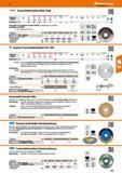 333 hole Trennschleifscheiben INOX, Stahl Eignung/ Alu v( m/s Ms X <900N X <1400 N X <55 HRC X <60 HRC X HM <67 HRC INOX Ti GG(G) CuZn Kunstst Holz & Каталог HOFFMANN GROUP 2016 Ручной слесарно-монтажный и контрольно-измерительный инструмент и приборы для предприятий машиностроения и мастерских сервисного обслуживания 47 версия издания Стр. 333 DEU