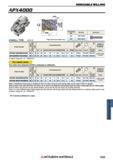 1525 Фрезы Mitsubishi со сменными режущими пластинами INDEXABLE MILLING Каталог MITSUBISHI 2018 Инструмент для станков Пластины сменные режущие Фрезы концевые твердосплавные и сборные с СРП Сверла спиральные Резцы токарные Державки Стр. 1525