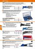 774 Ручные заклёпочные клещи из высококачественного алюминиевого литья, рукоятки из кованой хромованадиевой стали Исключительное удобство в р Каталог HOFFMANN GROUP 2017 Ручной слесарно-монтажный и контрольно-измерительный инструмент для производственных предприятиий и служб сервиса Инвентарь Стр. 774
