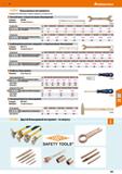801 Hoffmann Group 51 Безыскровые инструменты Специальный сплав Атрсо, стойкий к коррозии и антимагнитный Гаечный ключ с открытым зевом, безыскровый Каталог HOFFMANN GROUP 2020 Измерительный и ручной инструмент Инвентарь Абразивы Шлифовальные и отрезные круги Электроинструмент Пневмоинструмент Штангенциркули Стр. 801