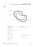353 Постоянная коррекция радиуса инструмента (CUTCONON CUTCONOF) Пример Программный код Комментарий Определение инструмента d1 Тип Радиус Включе Справочник SIEMENS 2012 Пользователя Основы программирования стоек ЧПУ Sinumerik 840D sl 828D Металлообрабатывающее оборудование Стр. 353