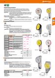 109 Высокоточные рычажные индикаторы с измерительным механизмом на опорах из драгоценного камня в прочном, удобном исполнении Каталог HOFFMANN GROUP 2018 Инструмент ручной Слесарный и механизированный Измерительные приборы и инструменты Производственный инвентарь Стр. 109