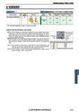 1417 Фрезы Mitsubishi со сменными режущими пластинами INDEXABLE MILLING Каталог MITSUBISHI 2018 Инструмент для станков Пластины сменные режущие Фрезы концевые твердосплавные и сборные с СРП Сверла спиральные Резцы токарные Державки Стр. 1417