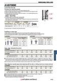 1475 Фрезы Mitsubishi со сменными режущими пластинами INDEXABLE MILLING Каталог MITSUBISHI 2018 Инструмент для станков Пластины сменные режущие Фрезы концевые твердосплавные и сборные с СРП Сверла спиральные Резцы токарные Державки Стр. 1475