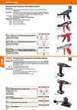 736 Автоматические клещи для пластиковых хомутов Преимущество: Разм EV07; EV09 - Эргономичные клещи для кабельных хомутов с уменьшенной отдач Каталог HOFFMANN GROUP 2017 Ручной слесарно-монтажный и контрольно-измерительный инструмент для производственных предприятиий и служб сервиса Инвентарь Стр. 736