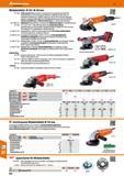 876 Winkelschleifer 0125 / 0150 mm 077138- FEIN ErgoGrip Winkelschleifer mit ergonomisch angepasstem Handgriff für kraftsparendes und ermüdungsarmes Каталог HOFFMANN GROUP 2016 Ручной слесарно-монтажный и контрольно-измерительный инструмент и приборы для предприятий машиностроения и мастерских сервисного обслуживания 47 версия издания Стр. 876 DEU
