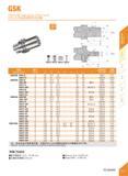 125 GSK HSK-A-GSK High-speed Collet Chuck HSK-A-GSK llS M il n o mm Specification Figure D di d2 d3 a L Li T Suit collet Weight 1 HSK40A- GSK6-60 A 4 Каталог DEREK 2017 Инструмент металлорежущий и станочная оснастка Фрезы концевые твердосплавные и с режущими сменными пластинами Резцы Державки Расточные головки Стр. B13