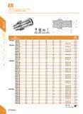 126 ER HSK-A-ER Spring Collet Chuck HSK-A-ER ittlf il 0 - mm Specification D di d2 Li l 2 L T Weight HSK40A- ER20-80 40 34 20 80 60 100 - 0 55 ER25-8 Каталог DEREK 2017 Инструмент металлорежущий и станочная оснастка Фрезы концевые твердосплавные и с режущими сменными пластинами Резцы Державки Расточные головки Стр. B14