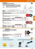 303 Schleifscheiben (Schnellwechselsystem, Innengewinde) Optimale Verbindung von Schleifteller und Schleifscheibe durch Schnellspannsystem (Innengewi Каталог HOFFMANN GROUP 2016 Ручной слесарно-монтажный и контрольно-измерительный инструмент и приборы для предприятий машиностроения и мастерских сервисного обслуживания 47 версия издания Стр. 303 DEU