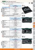 1181 Наборы торцевых головок 3/8 Wera от Hoffmann Group Применение Для винтов гаек О М5-М12 и для винтов с внутр шестигранником М4 М10 Для винтов с кресгоо Каталог HOFFMANN GROUP 2015 Редакция 46 на русском Стр. 1181