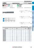 759 Концевые фрезы Mitsubishi Materials по металлу SOLID END MILLS Каталог MITSUBISHI 2018 Инструмент для станков Пластины сменные режущие Фрезы концевые твердосплавные и сборные с СРП Сверла спиральные Резцы токарные Державки Стр. 759