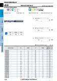 1158 Концевые фрезы Mitsubishi Materials по металлу SOLID END MILLS Каталог MITSUBISHI 2018 Инструмент для станков Пластины сменные режущие Фрезы концевые твердосплавные и сборные с СРП Сверла спиральные Резцы токарные Державки Стр. 1158
