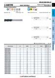 1191 Концевые фрезы Mitsubishi Materials по металлу SOLID END MILLS Каталог MITSUBISHI 2018 Инструмент для станков Пластины сменные режущие Фрезы концевые твердосплавные и сборные с СРП Сверла спиральные Резцы токарные Державки Стр. 1191