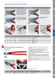 89 Боковые кусачки Knipex 74 91 250 повышенной мощности DIN ISO 5743 Ось шарнира ручного инструмента кована для самых высоких продолжительных нагрузок С прецизионными р Каталог KNIPEX 2014 Профессиональный ручной инструмент для удаления изоляции Плоскогубцы Кусачки Ножницы Клещи Бокорезы Стр. 89