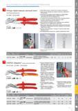 179 Клещи переставные-гаечный ключ Knipex электроизолированные IEC 60900 DIN EN 60900 Переставные клещи и гаечный ключ в одном инструменте Отлично подходят для захвата ф Каталог KNIPEX 2014 Профессиональный ручной инструмент для удаления изоляции Плоскогубцы Кусачки Ножницы Клещи Бокорезы Стр. 179