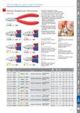 211 Кусачки боковые для электроники Knipex DIN ISO 9654 для самых тонких работ по резке в электронике и точной механике устойчивый коробчатый безлюфтовый шарнир плоская Каталог KNIPEX 2014 Профессиональный ручной инструмент для удаления изоляции Плоскогубцы Кусачки Ножницы Клещи Бокорезы Стр. 211