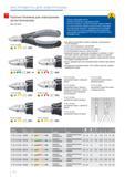 212 Кусачки боковые Knipex для электроники антистатические DIN ISO 9654 Ручной инструмент с функцией снятия электростатического напряжения (ESD) Электростатическая энерг Каталог KNIPEX 2014 Профессиональный ручной инструмент для удаления изоляции Плоскогубцы Кусачки Ножницы Клещи Бокорезы Стр. 212
