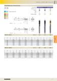 635 Oil feed fluteless taps f ISO metric threads P M K N > 7 S H Cutting data page 599 DIN 371 DIN 376 DIN 2174 DIN 371 SPECIAL-, SUPER- AND TI-ALLOY Каталог GUHRING 2016 Режущий инструмент для обработки наружной и внутренней резьбы Машинные и ручные метчики Твердосплавные резьбовые фрезы Круглые плашки Инструментальная оснастка Стр. 623