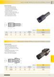 767 QUICK CHANGE TAPPING CHUCKS WITH INTERNAL COOLING Product information quick change tapping chucks are provided with a ball guided length compensa Каталог GUHRING 2016 Режущий инструмент для обработки наружной и внутренней резьбы Машинные и ручные метчики Твердосплавные резьбовые фрезы Круглые плашки Инструментальная оснастка Стр. 755