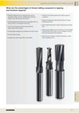 813 GENERAL INFORMATION FOR THREAD MILLING What are the advantages of thread milling compared to tapping and fluteless tapping Different materials ca Каталог GUHRING 2016 Режущий инструмент для обработки наружной и внутренней резьбы Машинные и ручные метчики Твердосплавные резьбовые фрезы Круглые плашки Инструментальная оснастка Стр. 801
