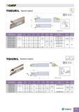 263 -QLfiMF r ULTRA PLUS TGEUR/L Наружная подрезка Используйте TDT : стр C14 пластины TDIT : стр C15 В L Правосторонняя Обозначение Посадочный размер пл Каталог TAEGUTEC 2011 Металлорежущий инструмент и инструментальная оснастка Стр. C39