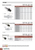 748 BT MAS Патроны с конусом Морзе BT MAS-403 DIN 6383 DIN 228-2 Форма D Обозначение a I IaIoooH Кнус АТЗ 158-60 HRc I Размеры (мм) K L D G BT30 MT1 X 4 Каталог TAEGUTEC 2011 Металлорежущий инструмент и инструментальная оснастка Стр. G46