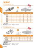 162 SF/DSF mm Specification d Di D2 Li l 2 (Max) l 3 (Min) Ww Weight SK50- SF20-100 20 33 42 100 50 40 3 80 SF20-130 20 33 42 130 50 40 4 00 SF20-160 Каталог DEREK 2017 Инструмент металлорежущий и станочная оснастка Фрезы концевые твердосплавные и с режущими сменными пластинами Резцы Державки Расточные головки Стр. B50