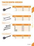 195 TSK/ER/WHPM-WRENCH Wrench For GSK Tool Holder mm Specification Clamping nut Weight WGSK 6 GSK6 0 30 10 GSK10 0 35 16 GSK16 0 40 20 GSK20 0 50 25 Каталог DEREK 2017 Инструмент металлорежущий и станочная оснастка Фрезы концевые твердосплавные и с режущими сменными пластинами Резцы Державки Расточные головки Стр. B83