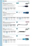 510 Отвертка Philips из нержавеющей стали Шестигранное жало. Высокачесвенная нержавеющая сталь, полная вакуумная закалка Эргономичная многокомпонентная рукоятк Каталог NORGAU 2014 Профессиональные инструменты и промышленное оборудование Стр. 494