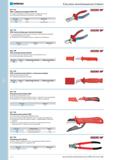 596 VDE-съёмник изоляции STRIP-FIX Саморегулирующиеся для проволоки сечением 0,5-5,0 мм2 Специальная закаленная улучшенная сталь ГЕДОРЕ 067 314 СЛЕСАРНО-МОНТАЖ Каталог NORGAU 2014 Профессиональные инструменты и промышленное оборудование Стр. 580