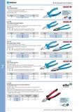 626 Практичные компактные плоскогубцы Norgau для работы в труднодоступных местах или для комплекта инструмента для автомобиля Для круглых и плоских в сечении м Каталог NORGAU 2014 Профессиональные инструменты и промышленное оборудование Стр. 610