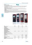 518 Лазерный дальномер Точное и бесконтактное измерение до 200 м 1 Корпус из ударопрочной пластмассы Дополнительная фронтальная резина амортизирует небольшое падени Каталог NORGAU 2015 Инструмент режущий измерительный слесарный Оснастка Стр. 502